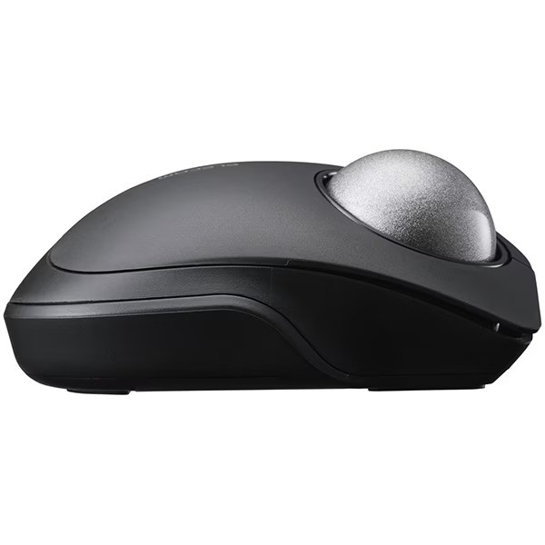 ELECOM bitra Index Finger Trackball Mouse 5 Button Wireless Compact Silent Black