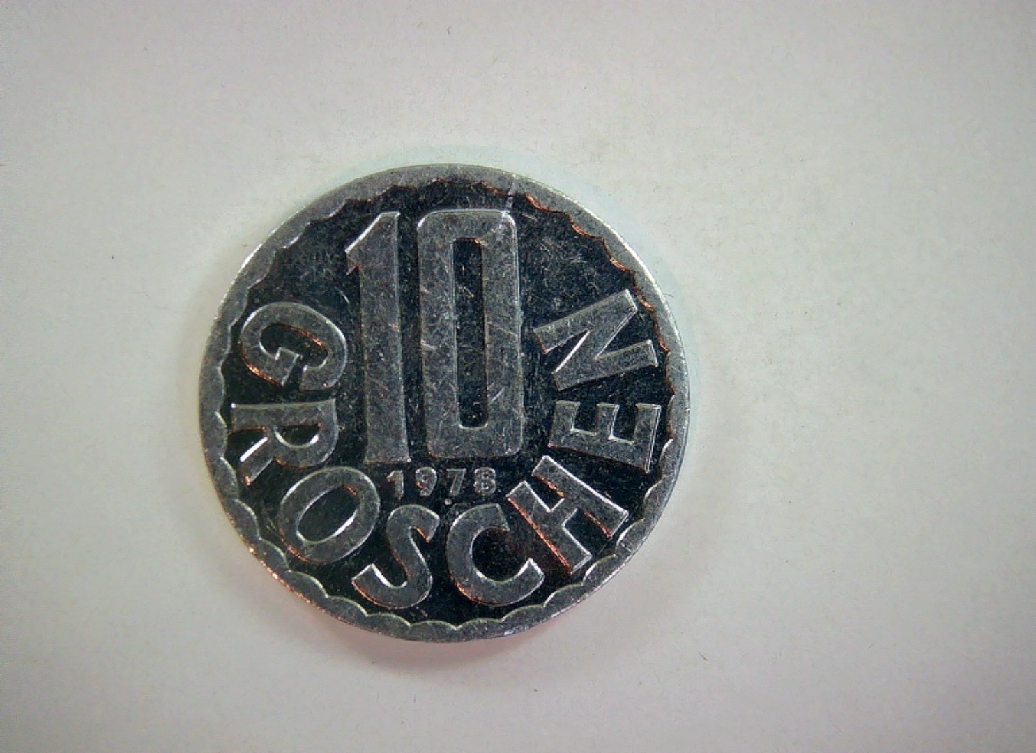 Austria 1978 10 Groschen Second Republic (Bundesadler) 10 Groschen Coin