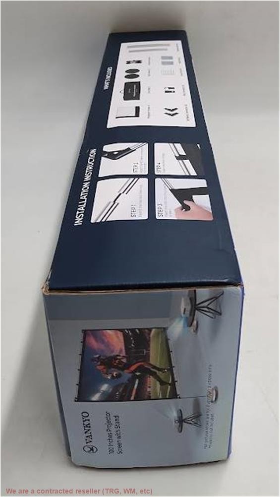 Vankyo 100" Projector Screen with Stand SEE DETAILS