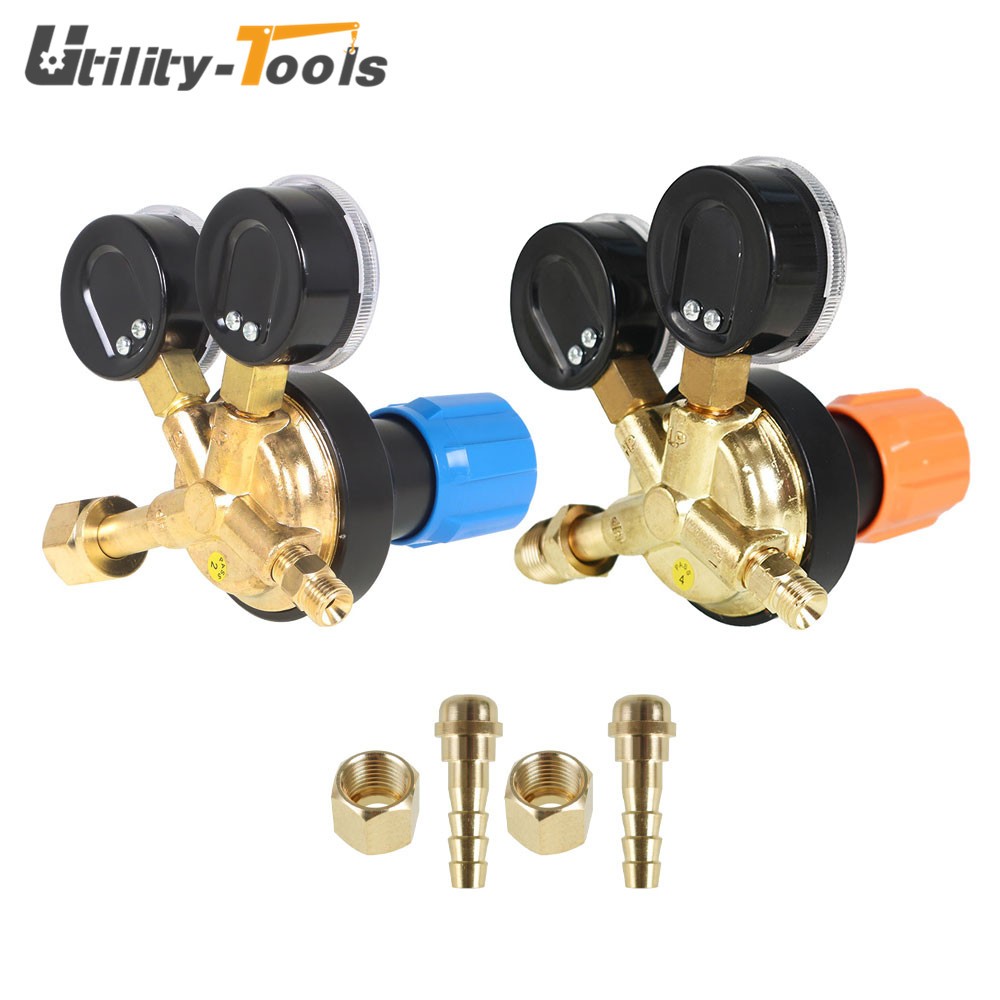 Oxygen And Propane Regulators High Quality Oxygen CGA-540 / Acetylene CGA-510
