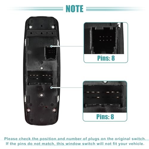Power Window Switch Window Control Switch Fit for Dodge Grand Caravan 2008