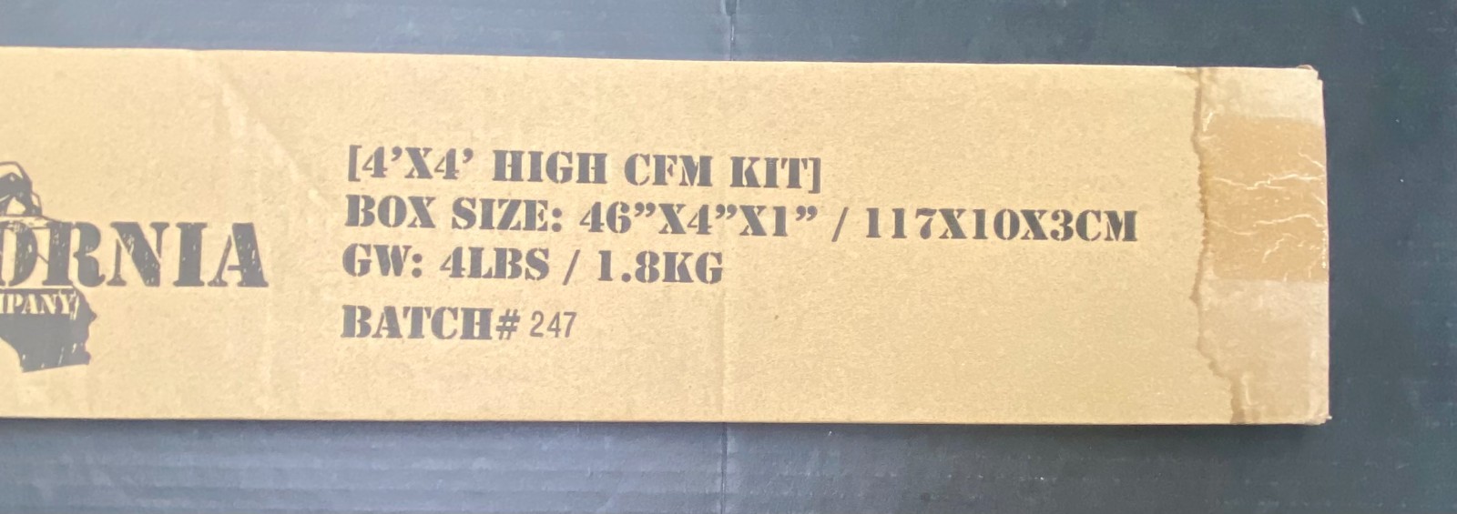 Gorilla Grow Tent High CFM Kit for 4x4 Regular.
