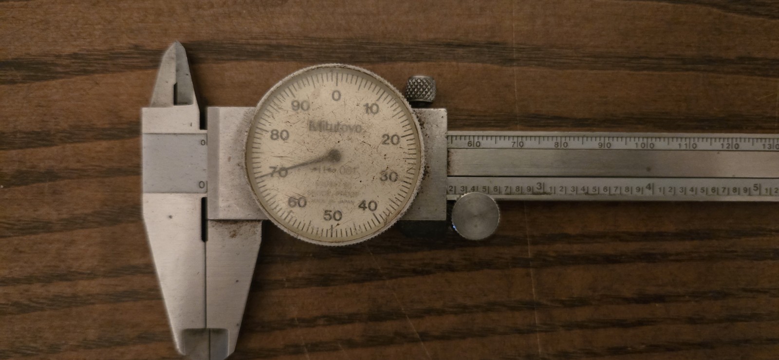 Mitutoyo 6" Dial Caliper – Made in Japan – Precision Machinist Measuring Tool