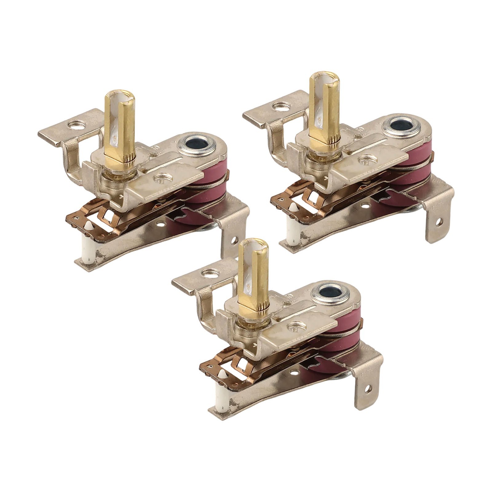 Professional Grade Adjustable Thermostats Set of Three for Kitchen Use