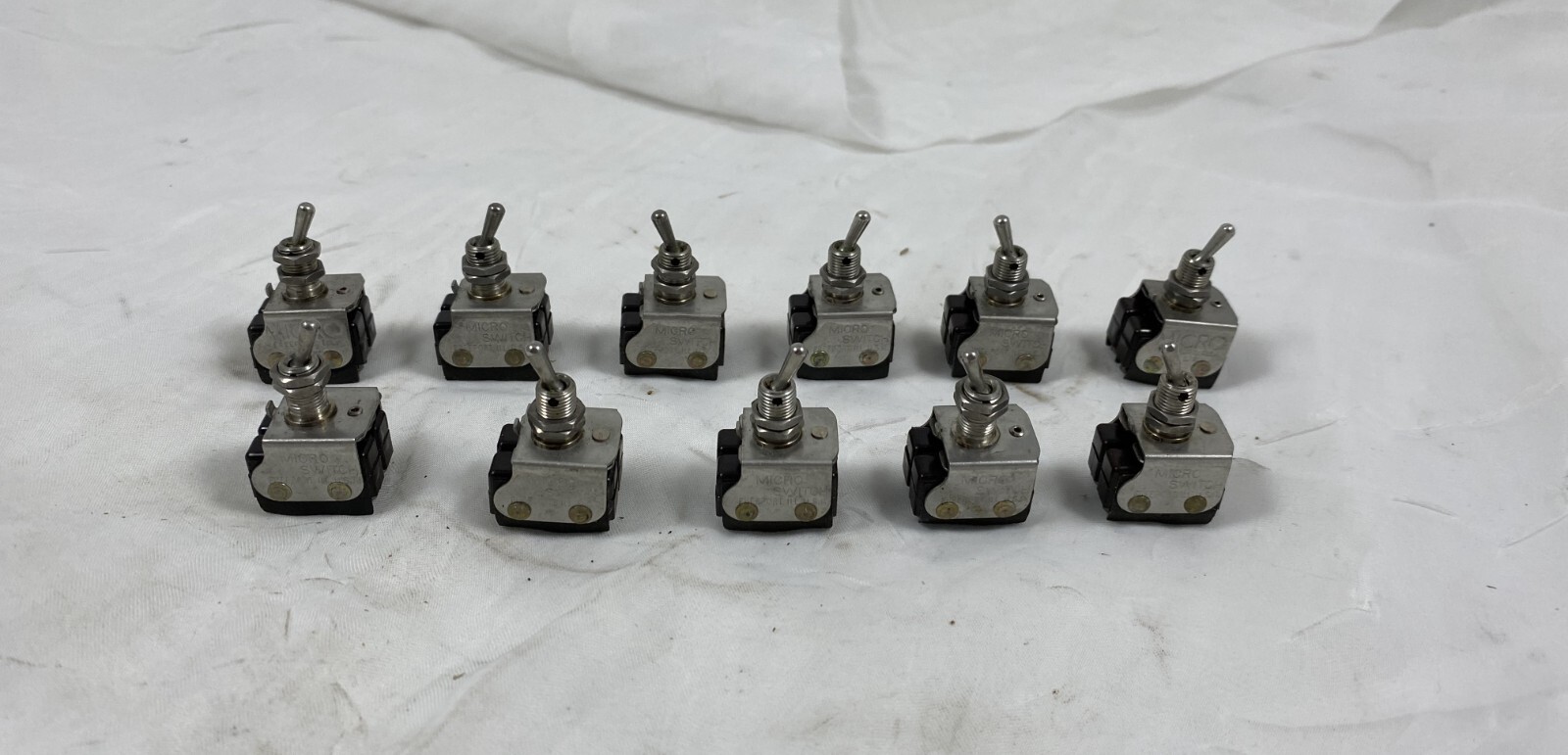 (11) MICRO SWITCH 6AT13 TOGGLE SWITCHES, NEW, OLD STOCK