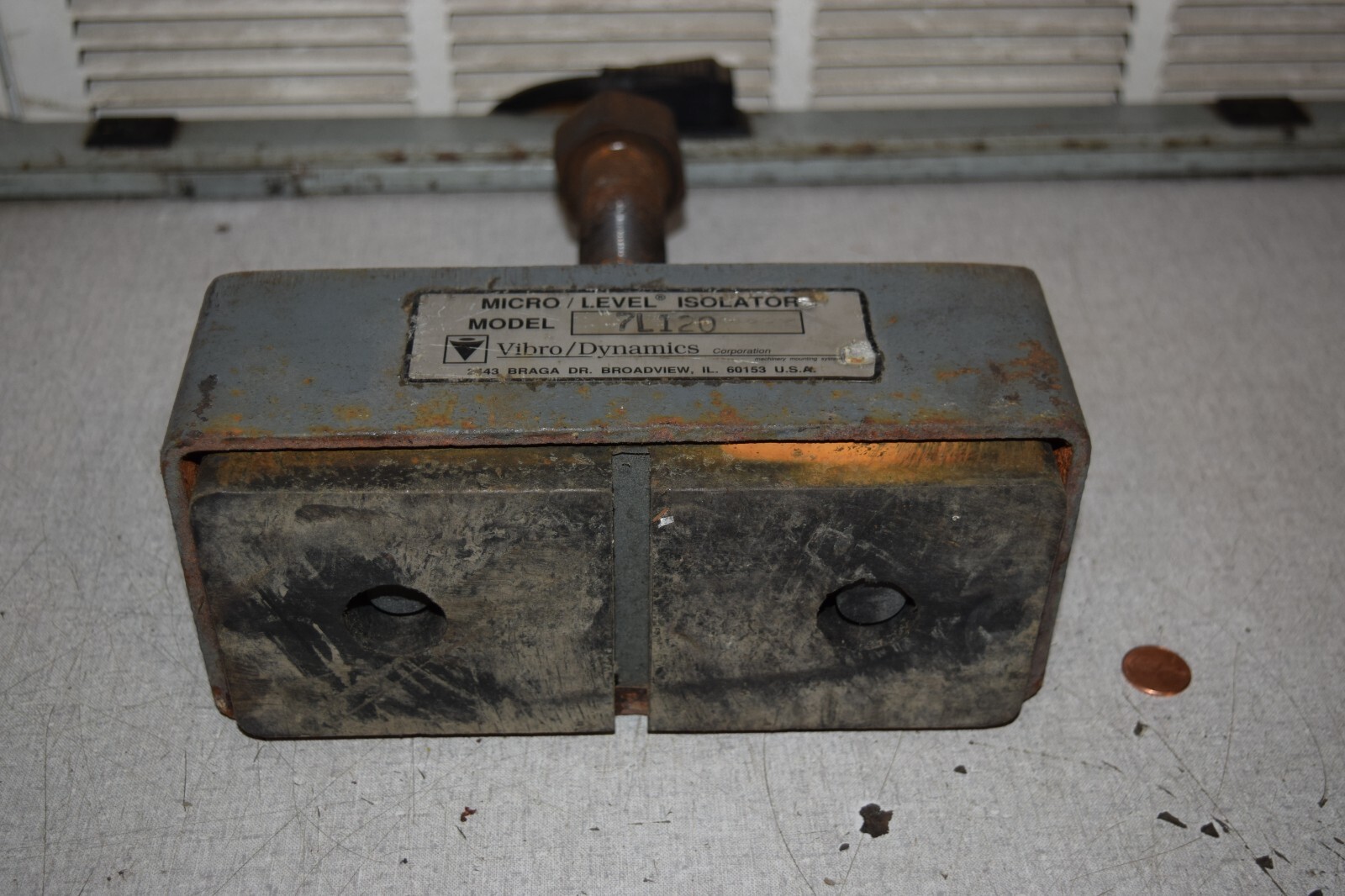 Vibro Dynamics 7L120 Micro Level Isolator Machinery Mount
