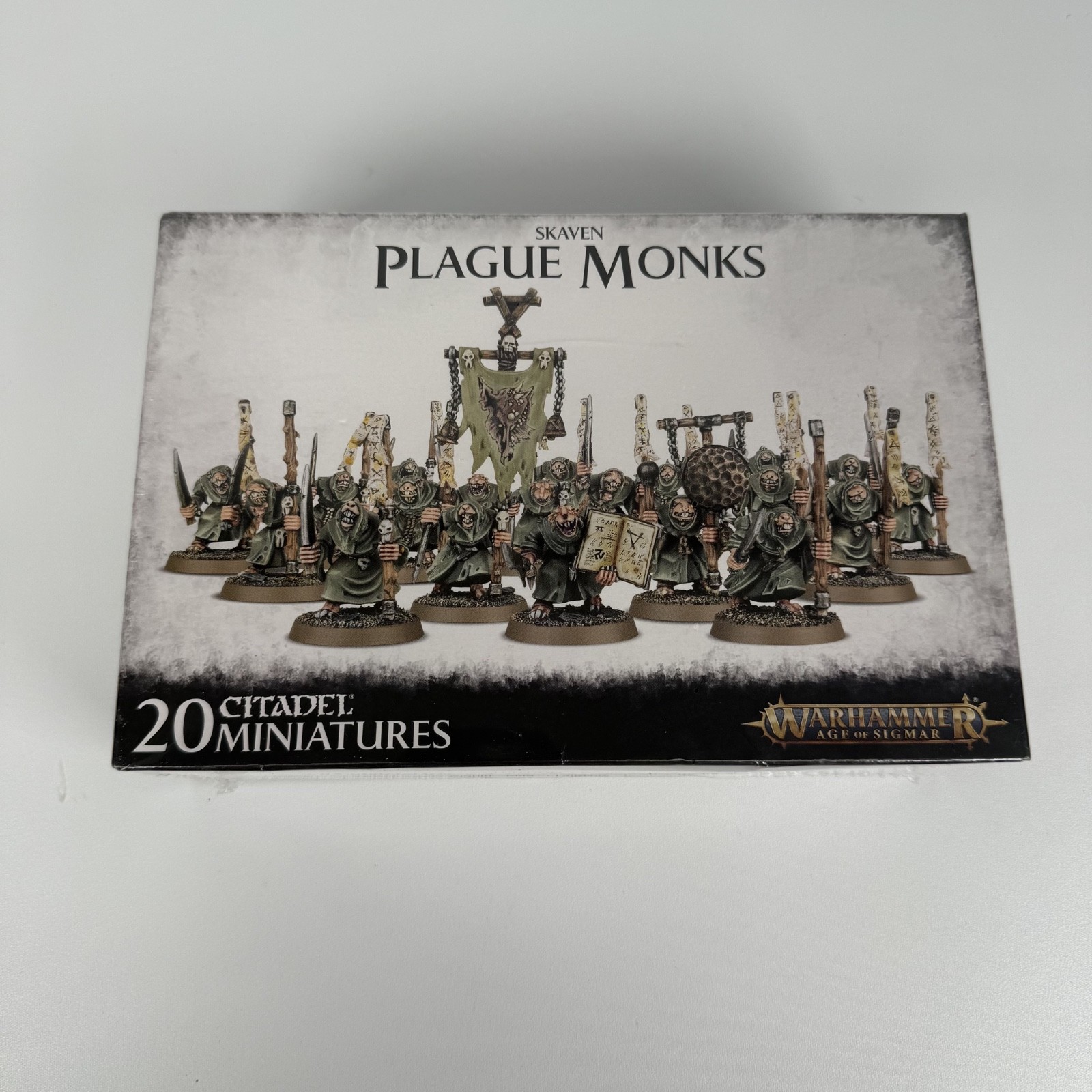 Warhammer Age of Sigmar: Skaven - Plague Monks GWS 90-12 NIB