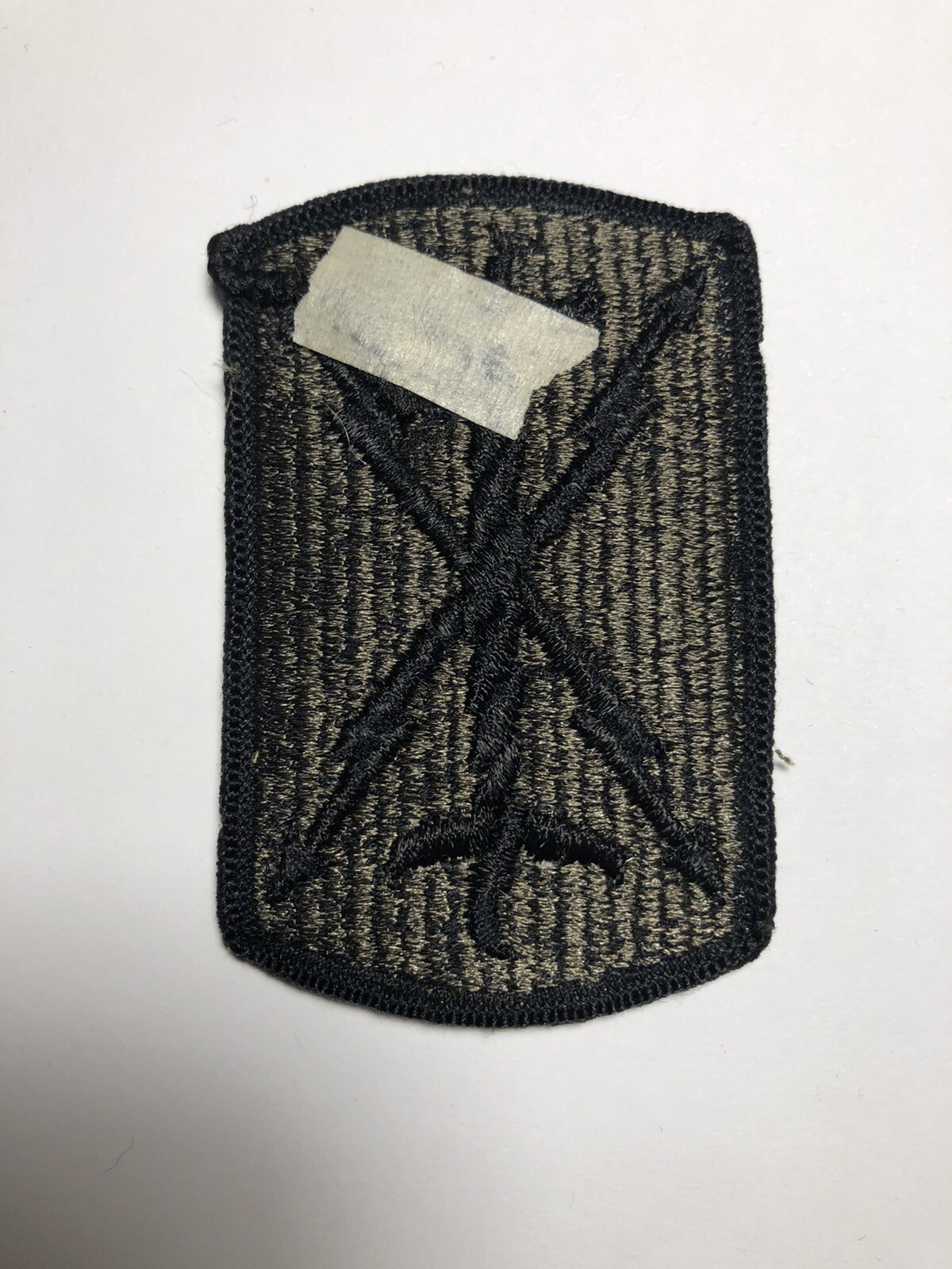 17th Field Artillery Brigade Subdued U.S. Army Shoulder Patch Insignia