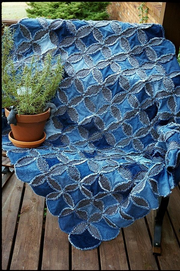 Denim Stars & Circles PATTERN- Bonnie B Buttons # 9800 Original pattern New