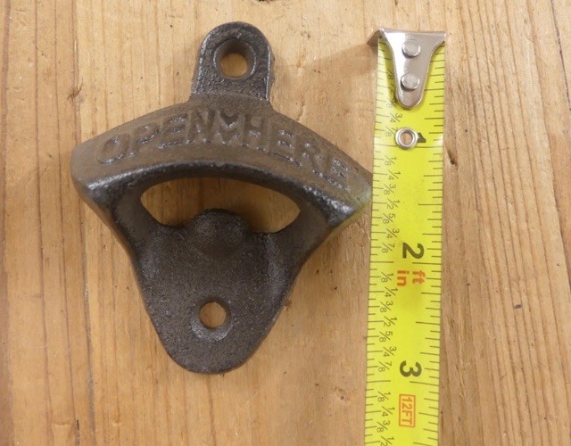 17 Cast Iron Open Here Wall Mounted Bottle Openers Rustic Beer Pop Bar Kitchen