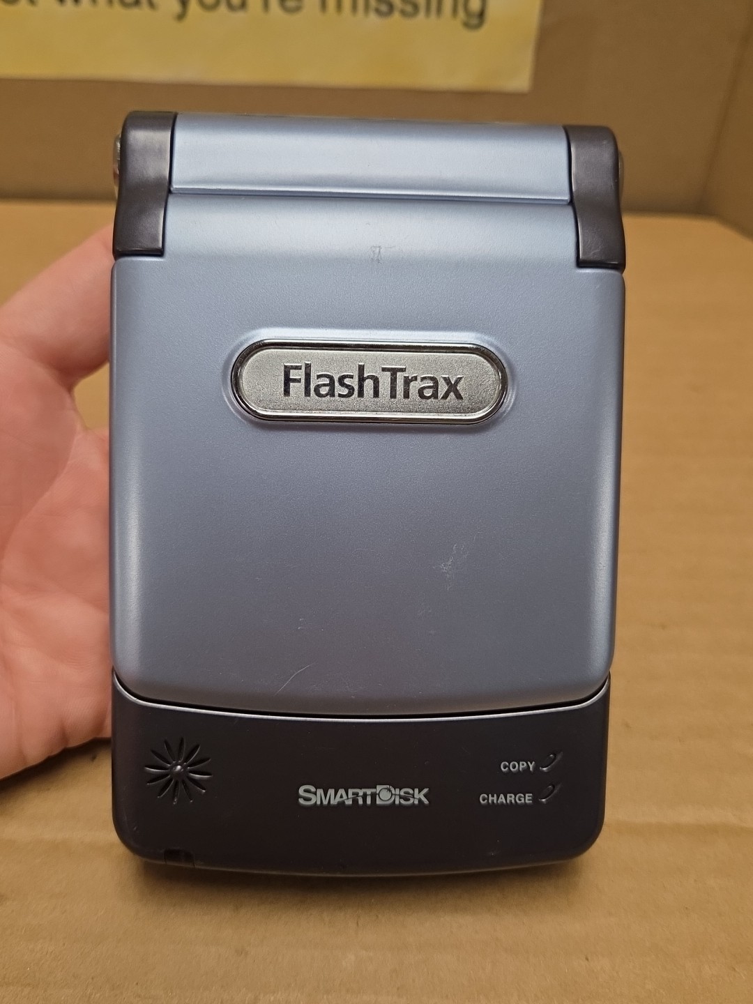 FlashTrax FTX30 Digital Multimedia Player SmartDisk Media UNTESTED PARTS ONLY