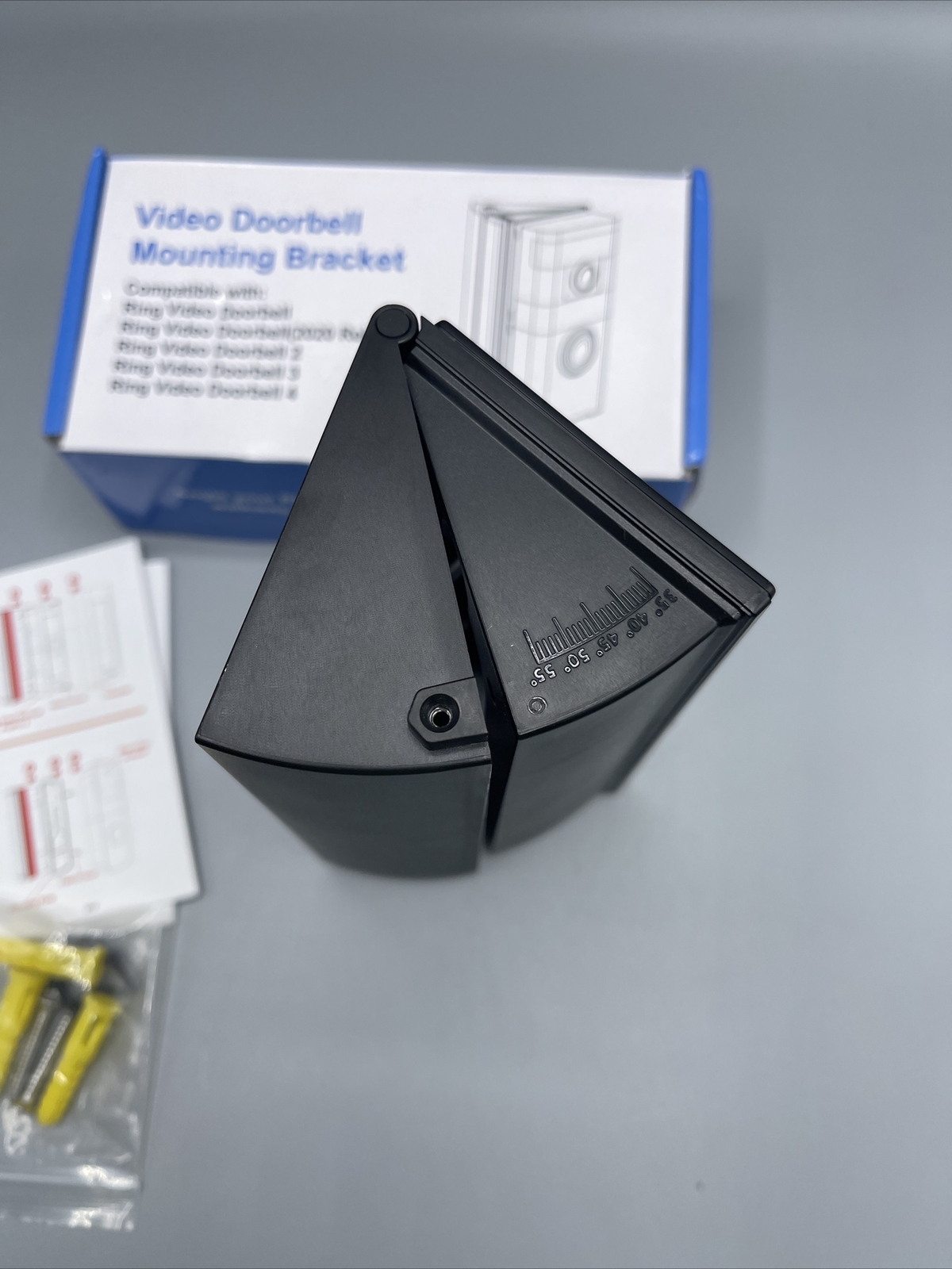 Adjustable Ring Doorbell Angle Mount Compatible with Ring Video Doorbell 1-4
