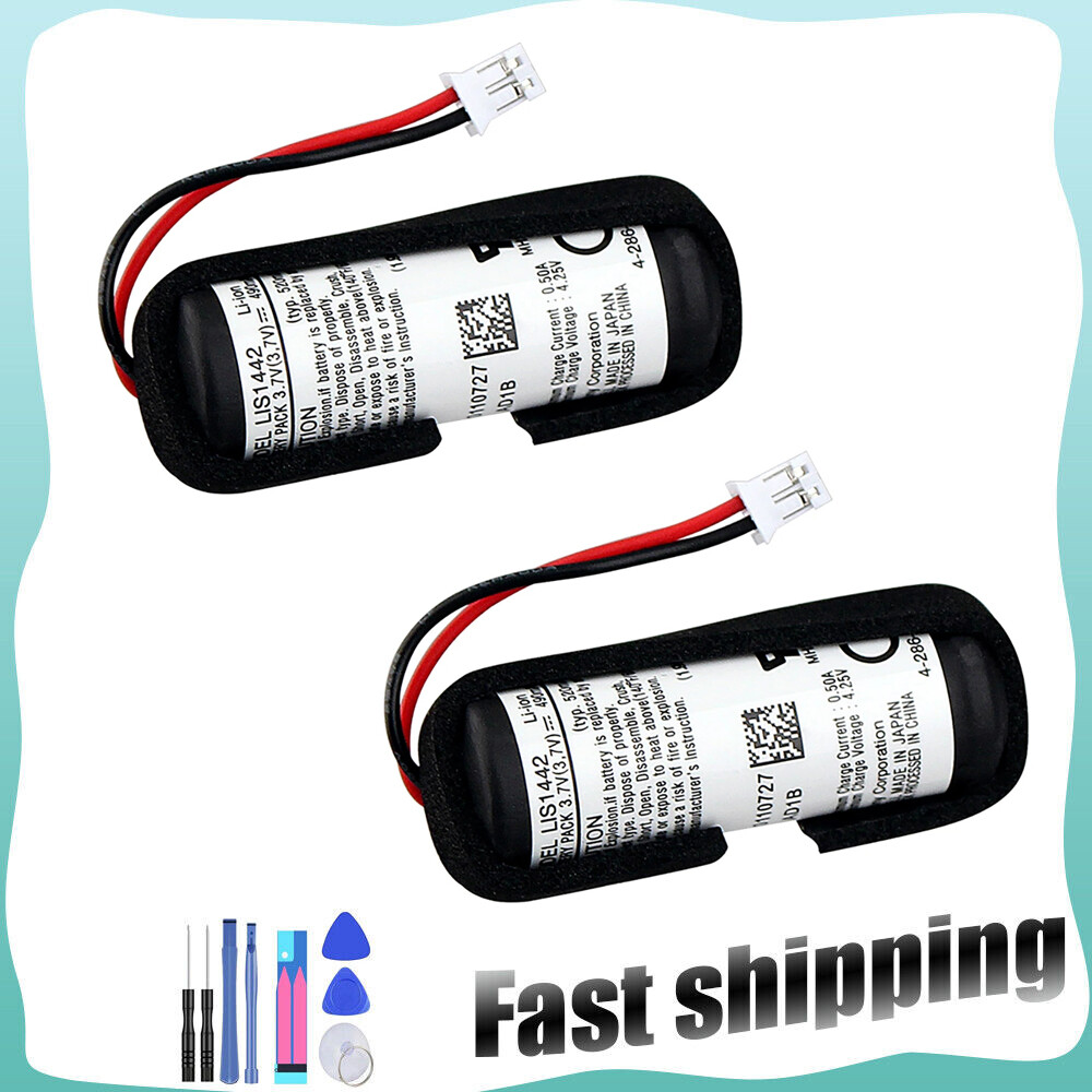 Lot Of 2 3.7V LIS1442 Battery Pack For Sony PS3 Navigation Controller