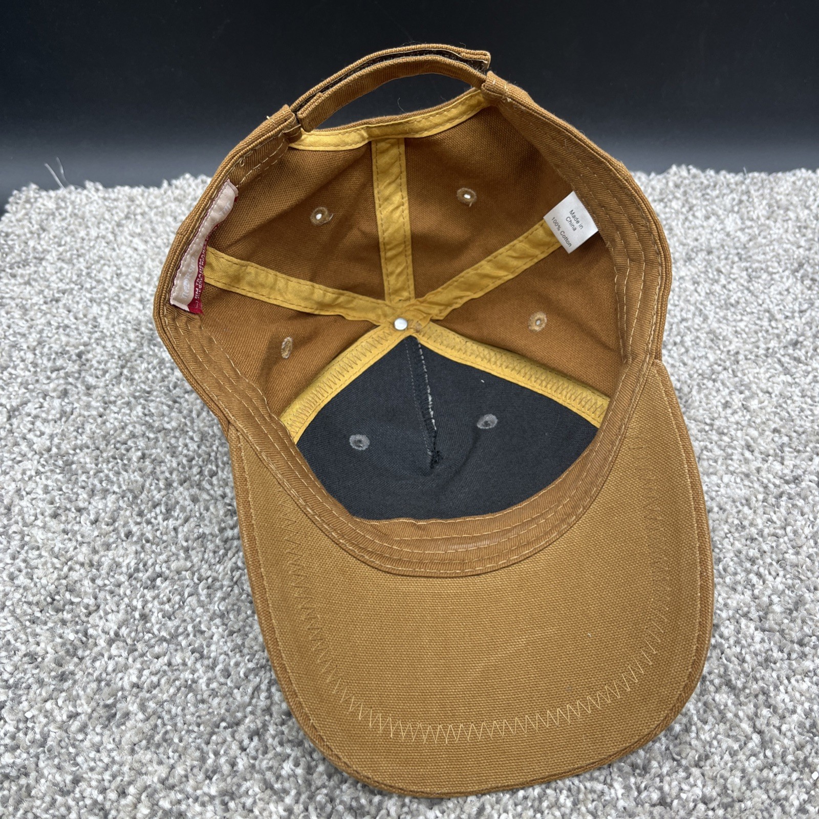 GMC Baseball Cap Hat Strap back Adjustable 5 Panel Gray Tan Cars Norscot Group