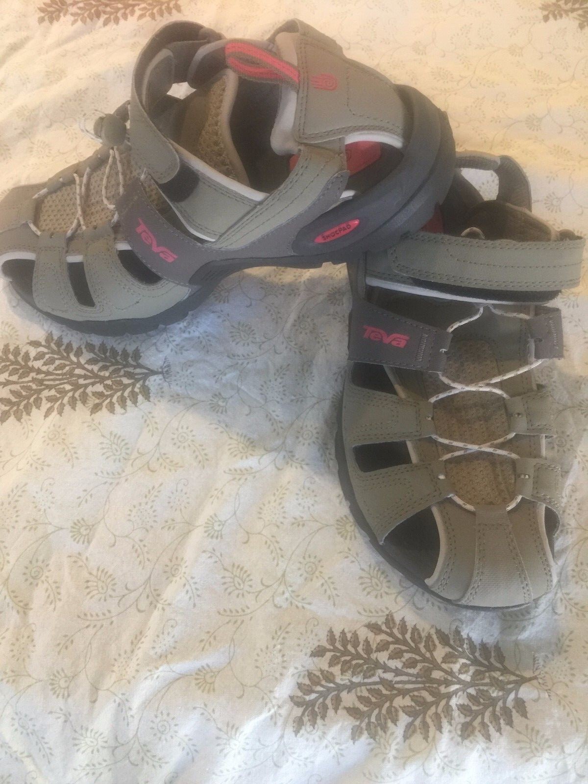 New Womens Teva Forebay Bungee Cord Trail Hiking Sport Outdoor Waterproof Shoes