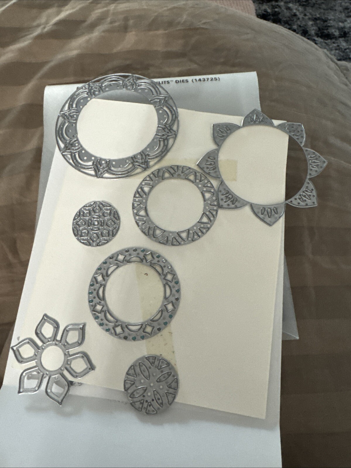 Stampin' Up! EASTERN MEDALLIONS THINLITS DIE Sizzix Big Shot 143725