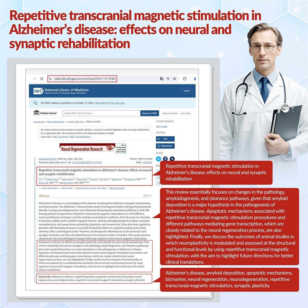rTMS Stimulation Brain Circulation Improver Enhances Memory & Attention Safe
