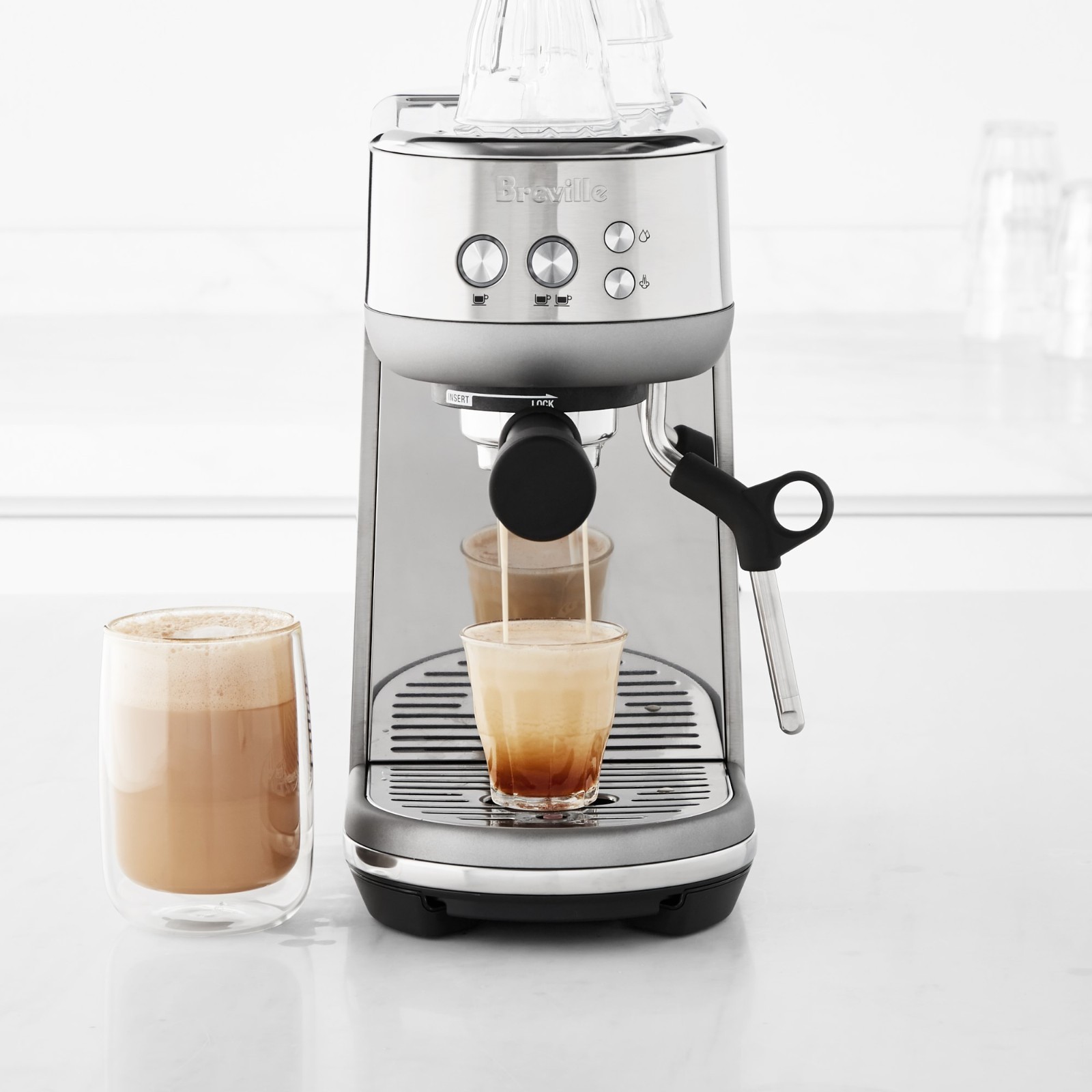 Breville Bambino Espresso Machine, #BES450BSS1BUS, NEW (US STOCK)