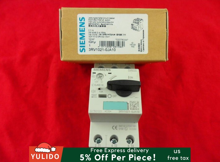 Siemens 3RV1021-0JA10 3RV10210JA10 0.7-1A Circuit Breaker -New Free Ship *UP