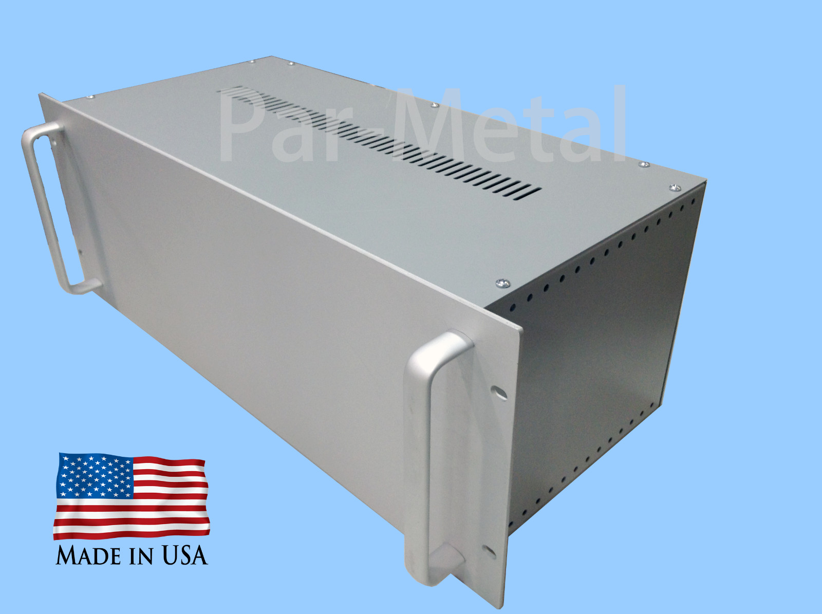 4U Par Metal Instrument Rackmount Chassis Enclosure Case 10-19087G