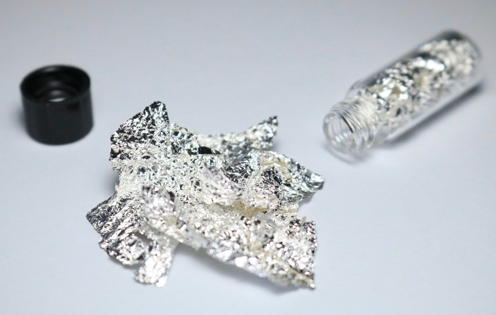 Silver Metal Foil 99.99% Pure Element 47 Ag Chemistry Sample