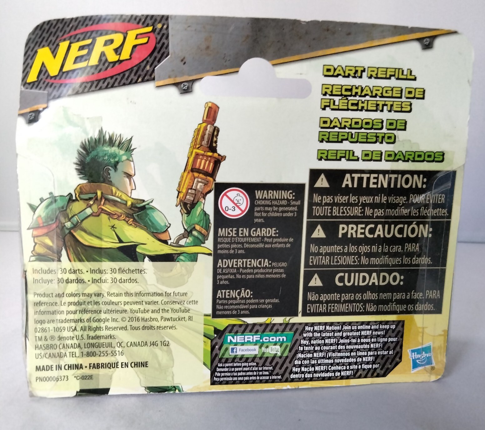 NERF Doomlands 2169 Dart Refill Pack by Hasbro | 30 Count NEW! Sealed!