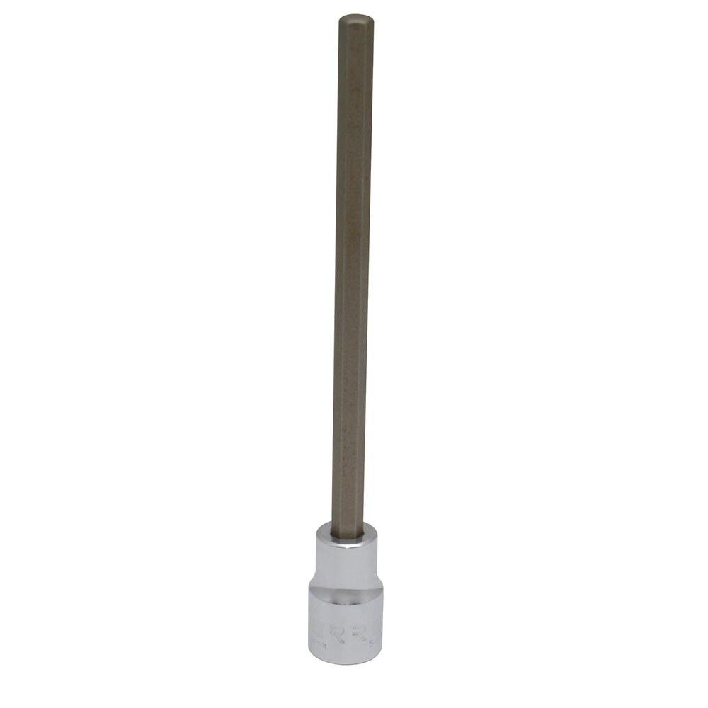 URREA 54418ML 1/2" Drive Chrome Hex Extra Long Bit Socket 8 mm