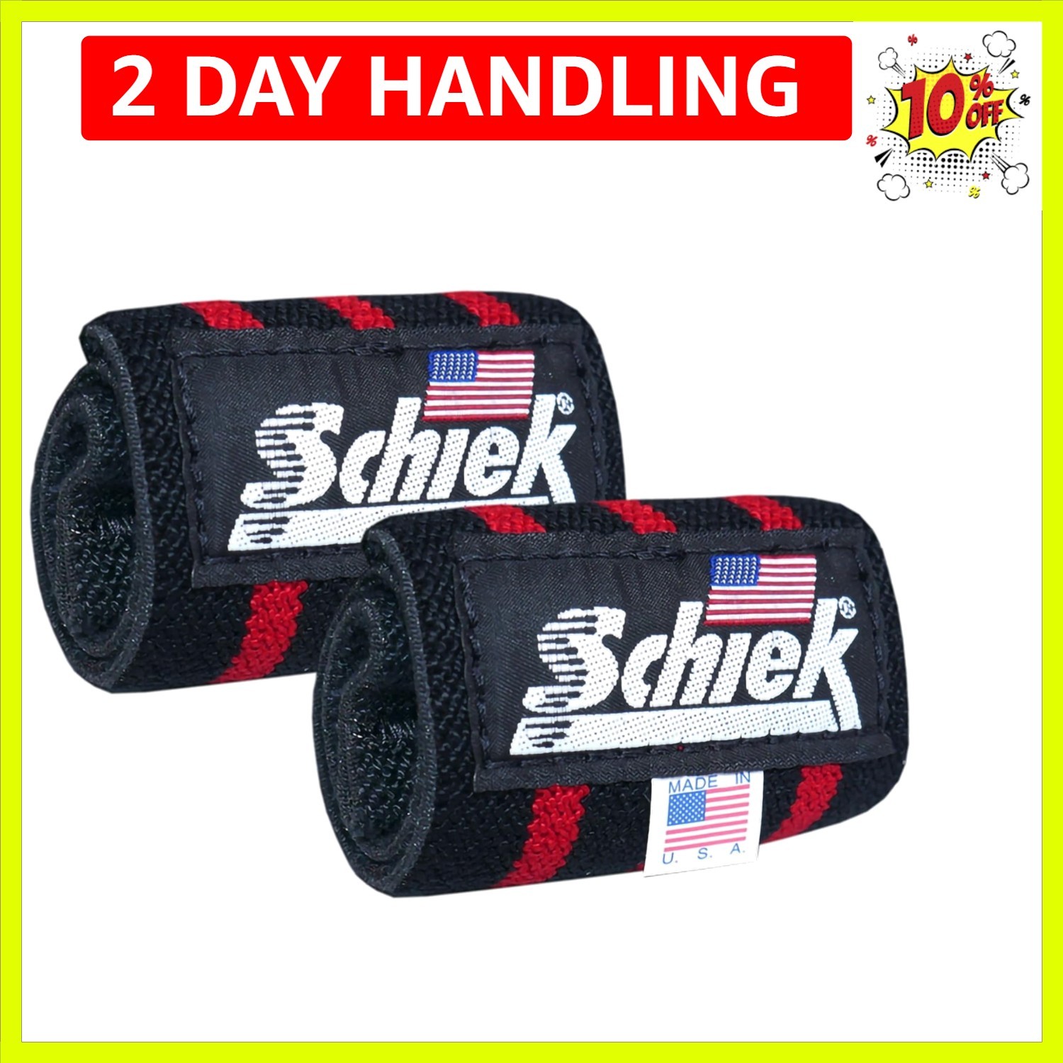 Sports Heavy Duty Model Wrist Wraps - Gym Workouts Wrist Support - Weight Lif...