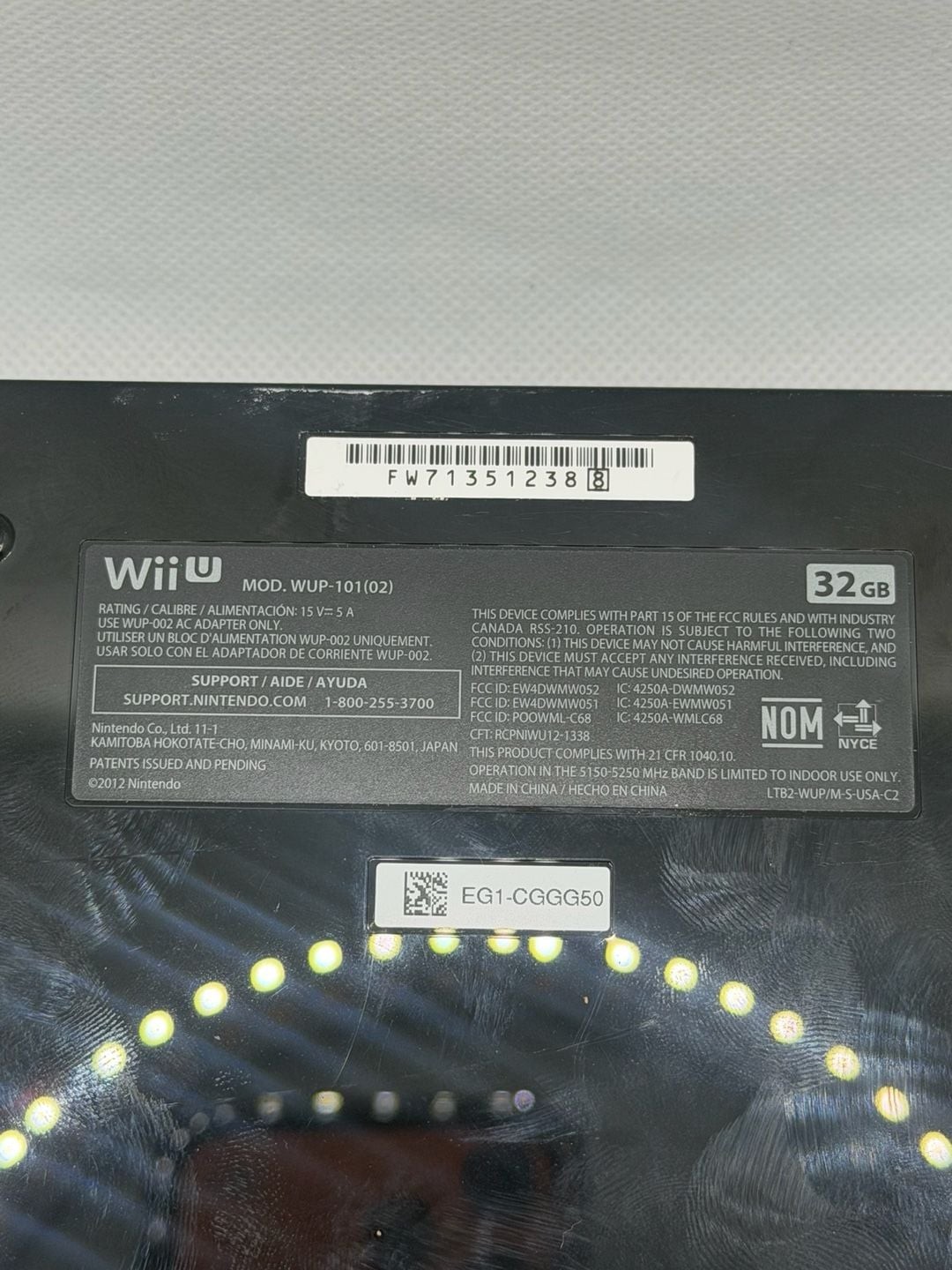 Nintendo Wii U 32GB Black Console Tested