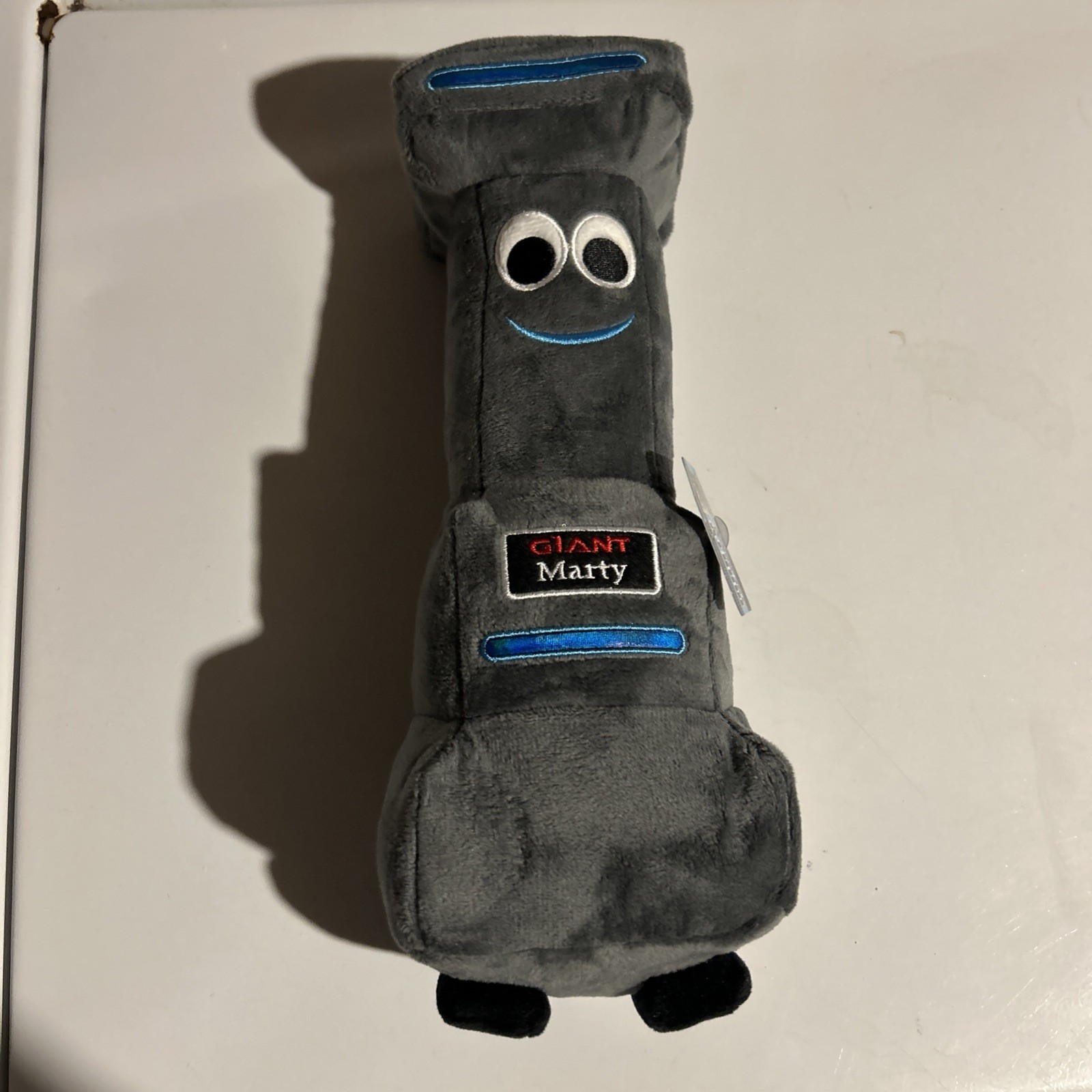 Marty the Robot Giant Plush Grocery Food Store 12" Stuffed Toy Mascot NWT Plush