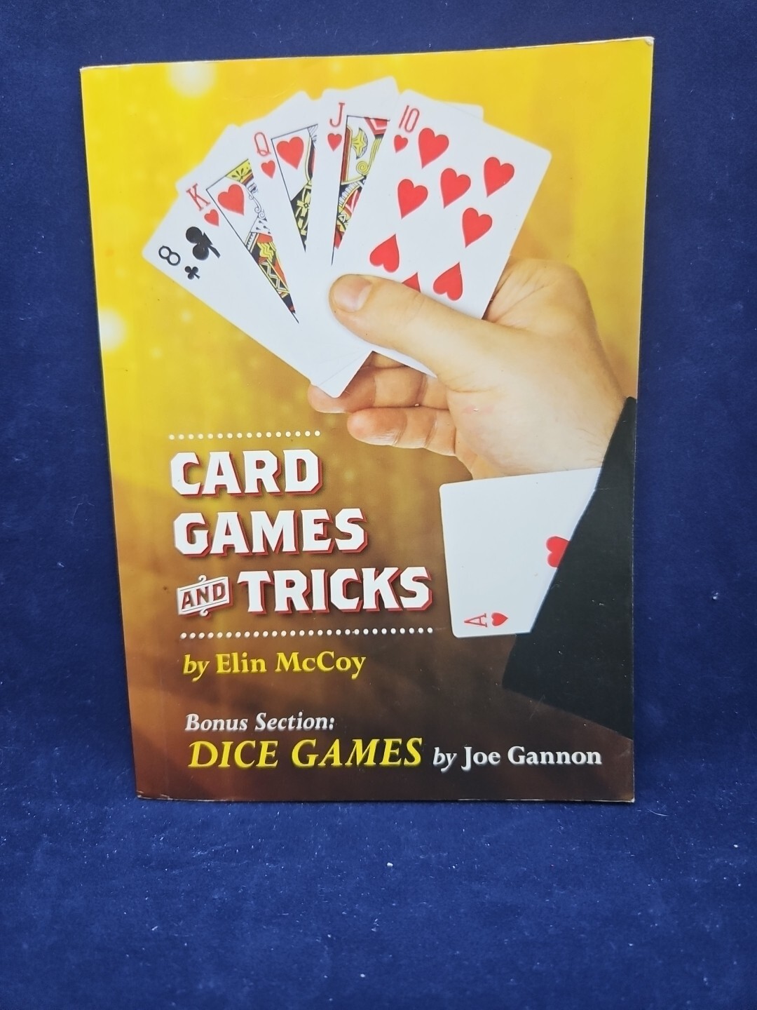 Card Games & Tricks Book by Elin McCoy, with Bonus Section by Joe Gannon