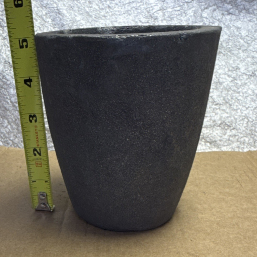 Blacksmithing Crucible Cast Metal Size 3 Foundry Metal Casting Heat Resistant