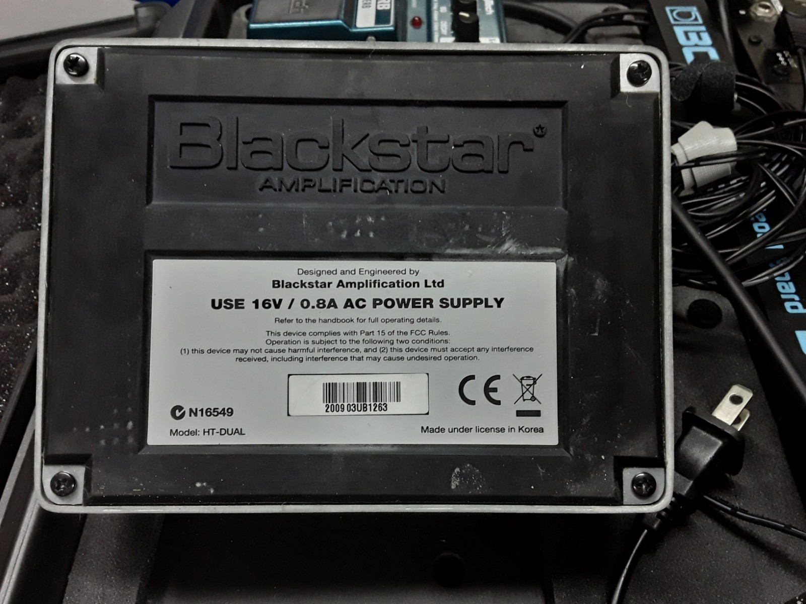 Blackstar HT-Dual Distortion Guitar Effect Pedal