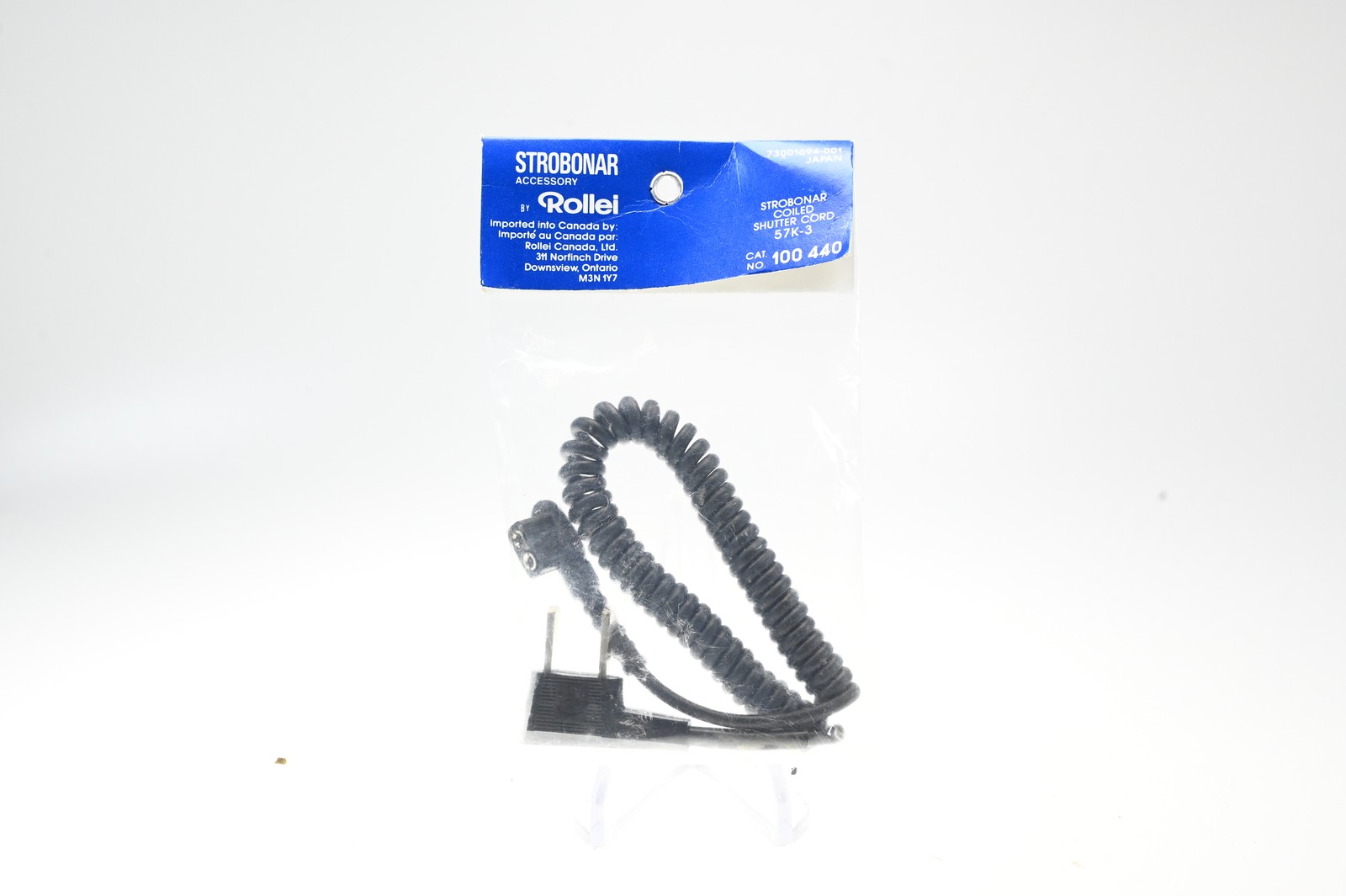 Rollei Strobonar Coiled Shutter Cord 100-440 57K-3 #G367