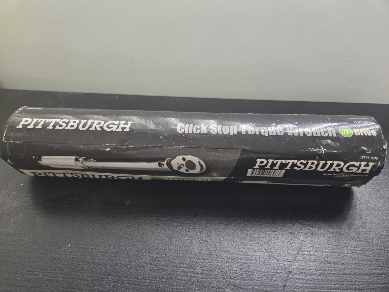 Pittsburgh Torque wrench 1/4 drive,reversible.