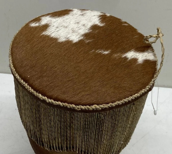 Animal hide drum
