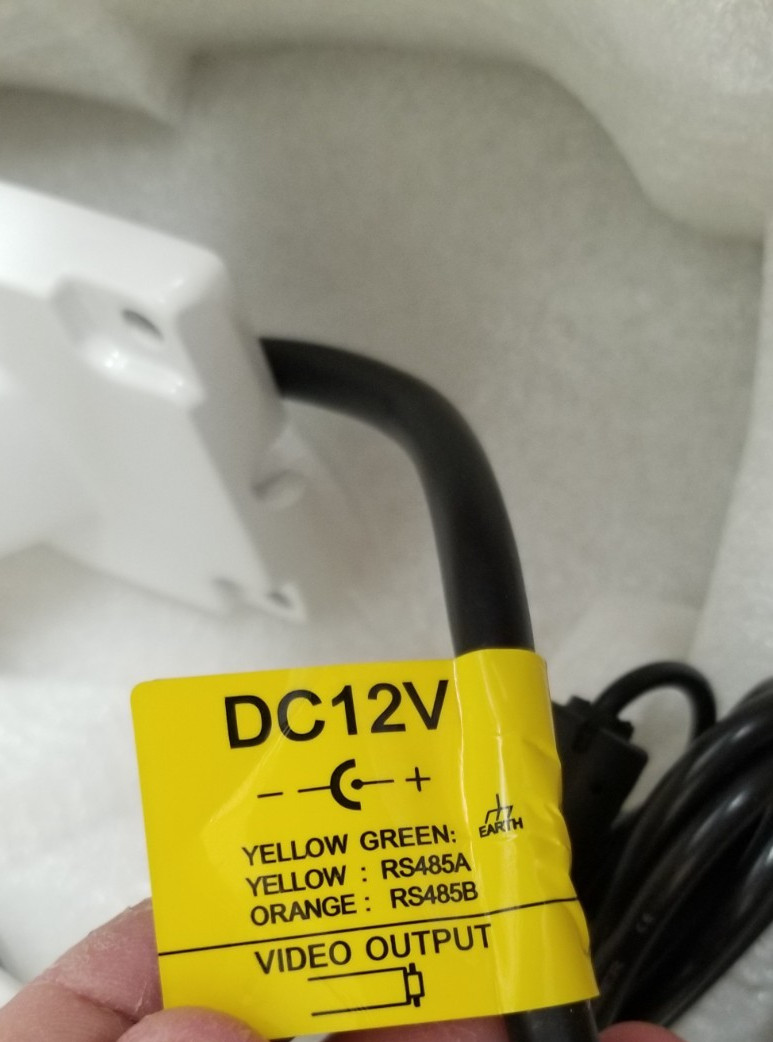 A-ZONE 1080P AHD NTSC System Security Camera Model : AZ-HDA51F-MX ~ DC12V Power