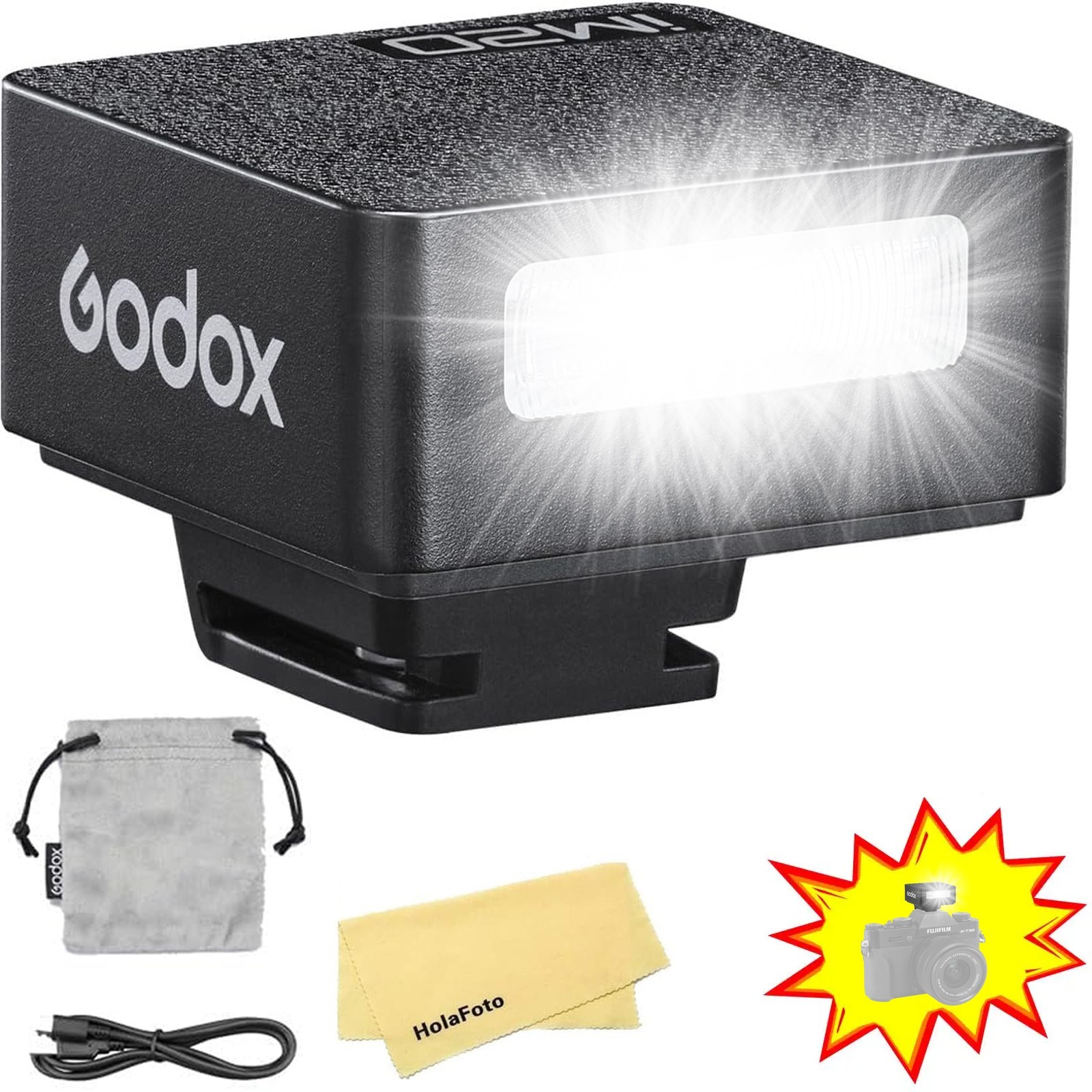 Godox iM20 Mini Flash Camera Flash for Canon/Sony/Nikon/Fuji/Panasonic/Olympus