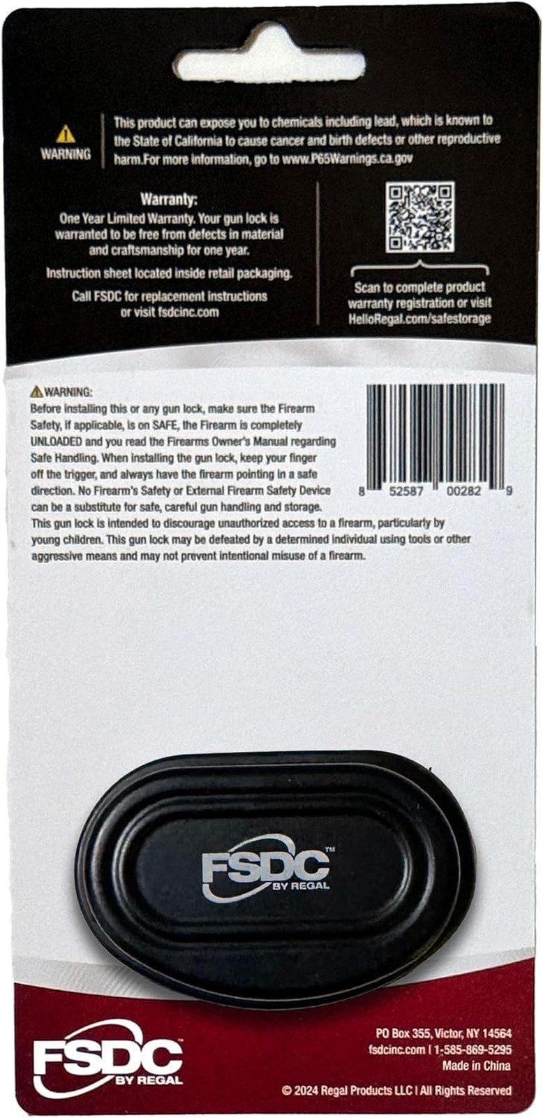 FSDC (Firearm Safety Devices – FSDC-TL4379RCB Resettable 3-Digit Combination Tri