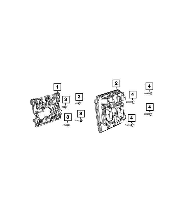 Genuine Mopar Hex Flange Head Bolt 68444749AA