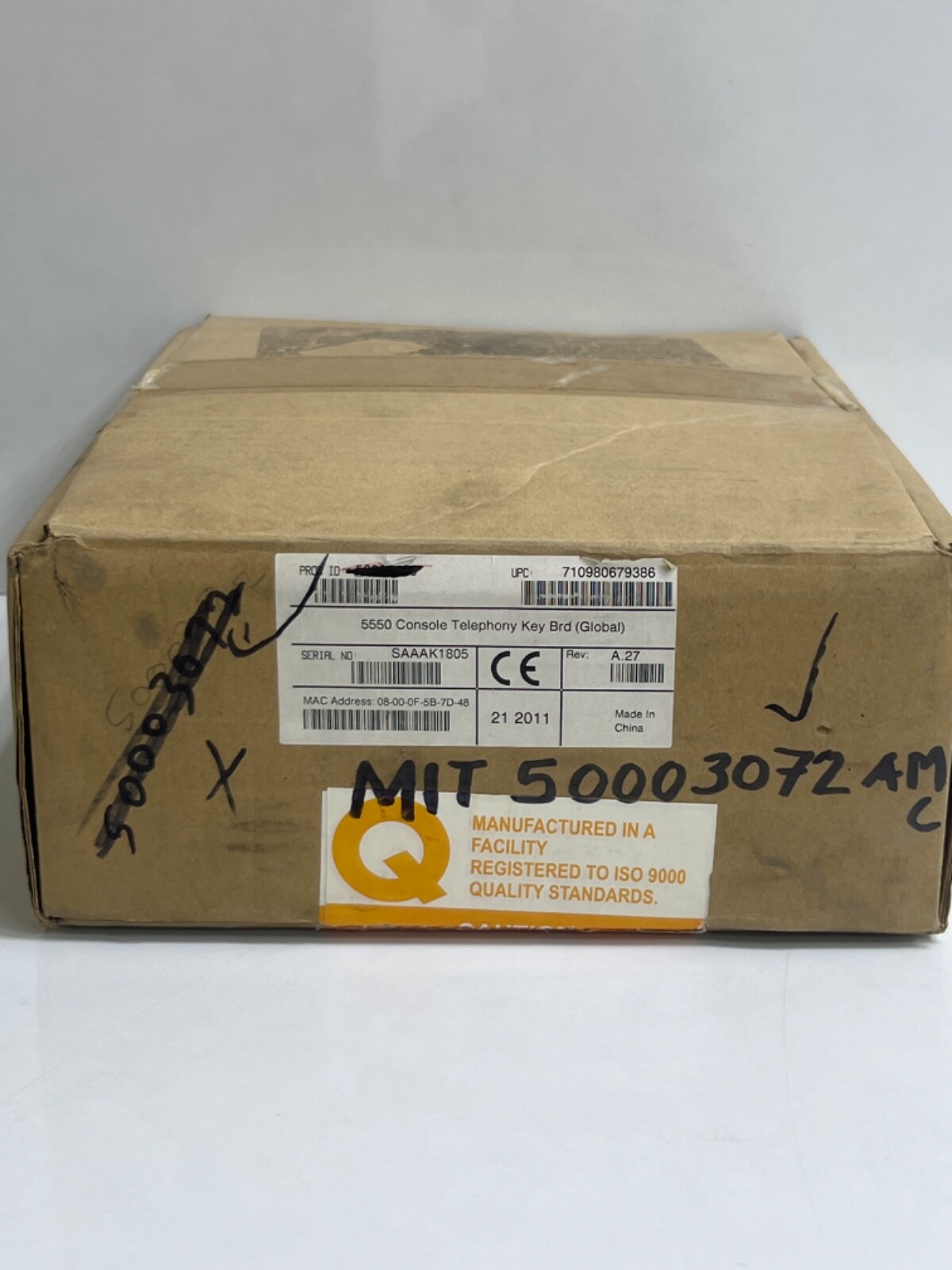 Mitel 5550 IP Console (Global) 50006490 Phone