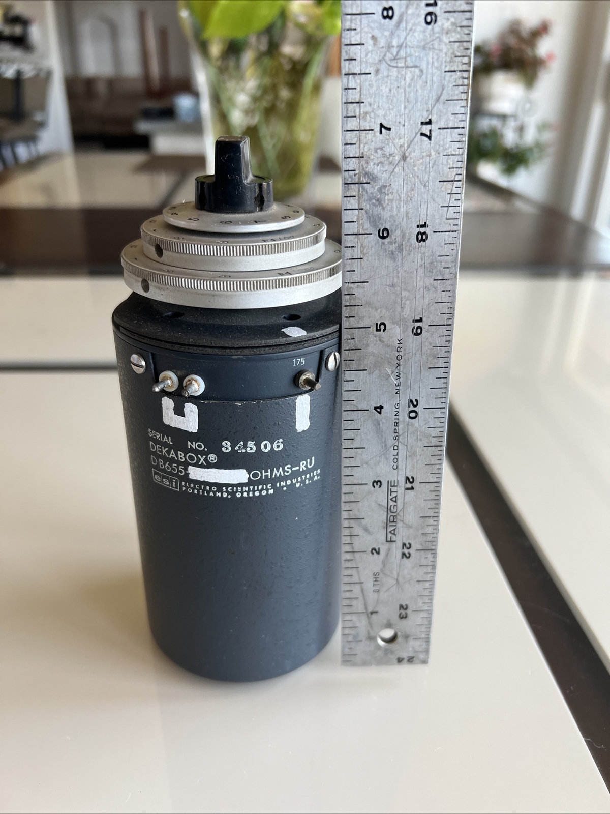 DEKABOX Electro-Measurements, Inc. Model DB-655 Resistor Box