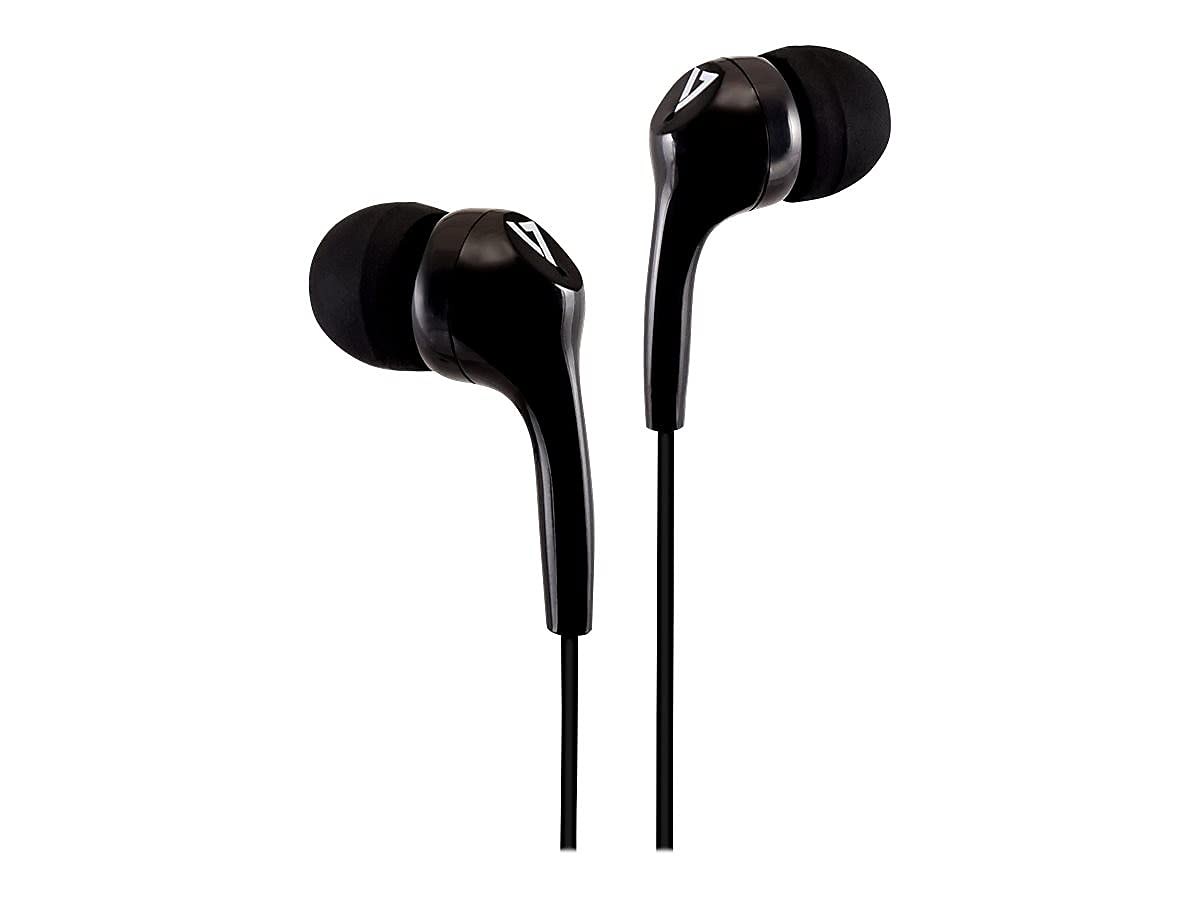HA105 Lightweight Stereo Earbuds - Black