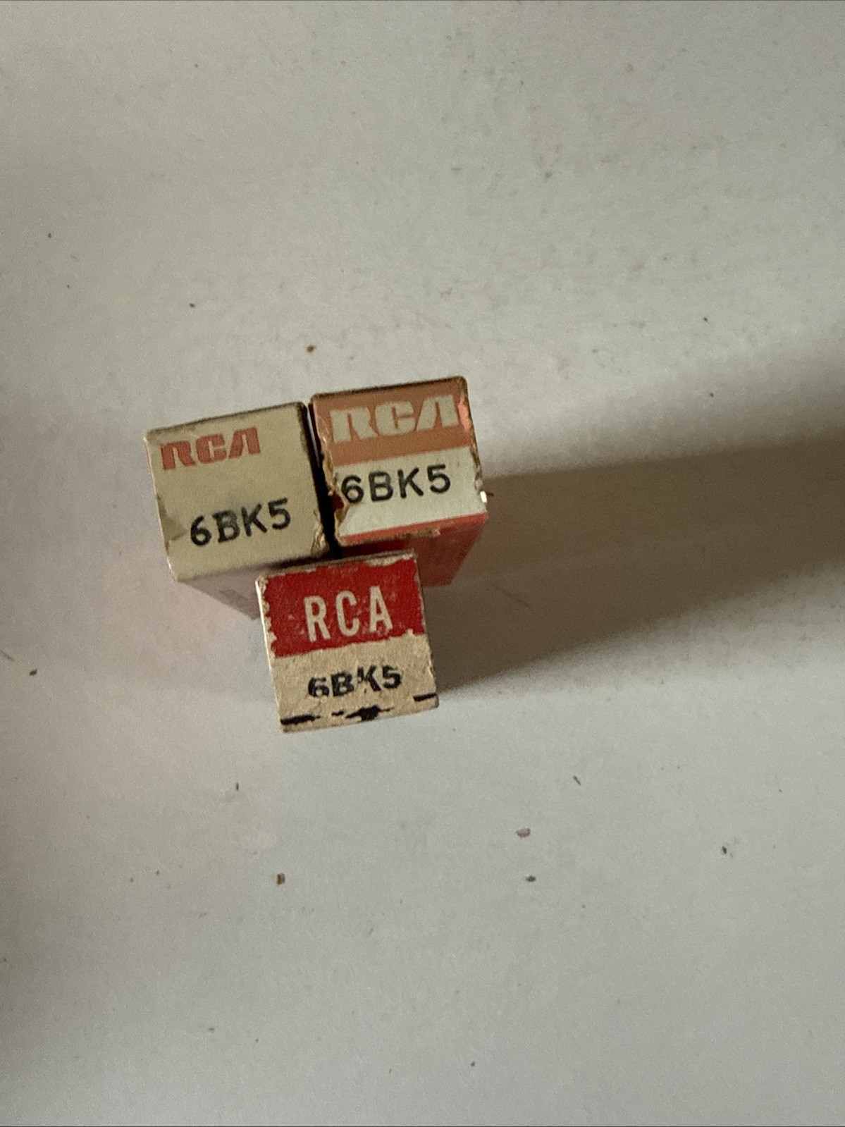Lot Of 3: NOS RCA 6BK5 Vacuum Tube T24
