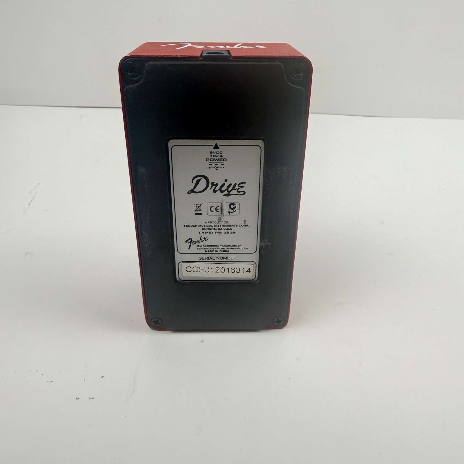 Fender Competition Series Drive Guitar Effect Overdrive Pedal