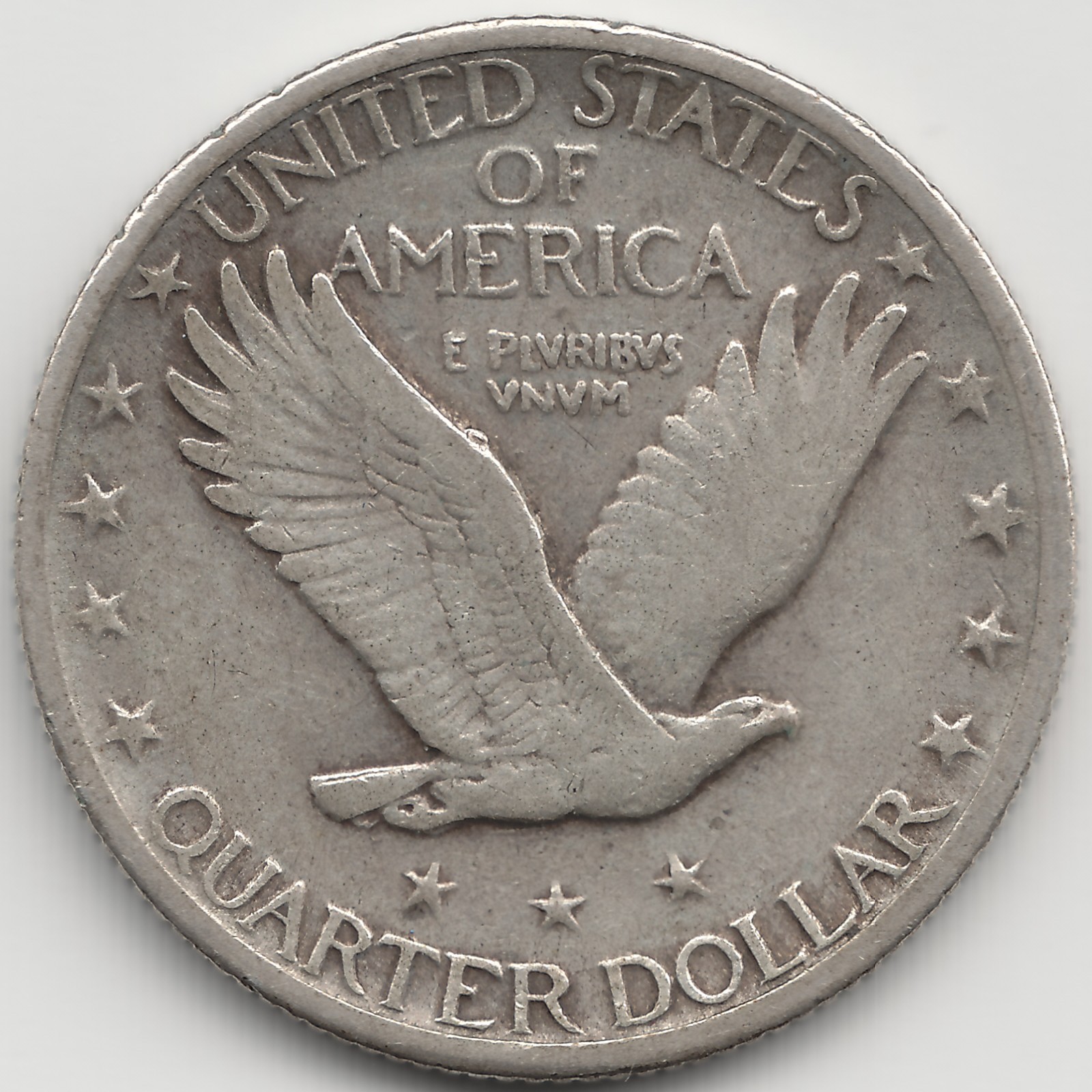1918 Standing Liberty Quarter, VF-VF+