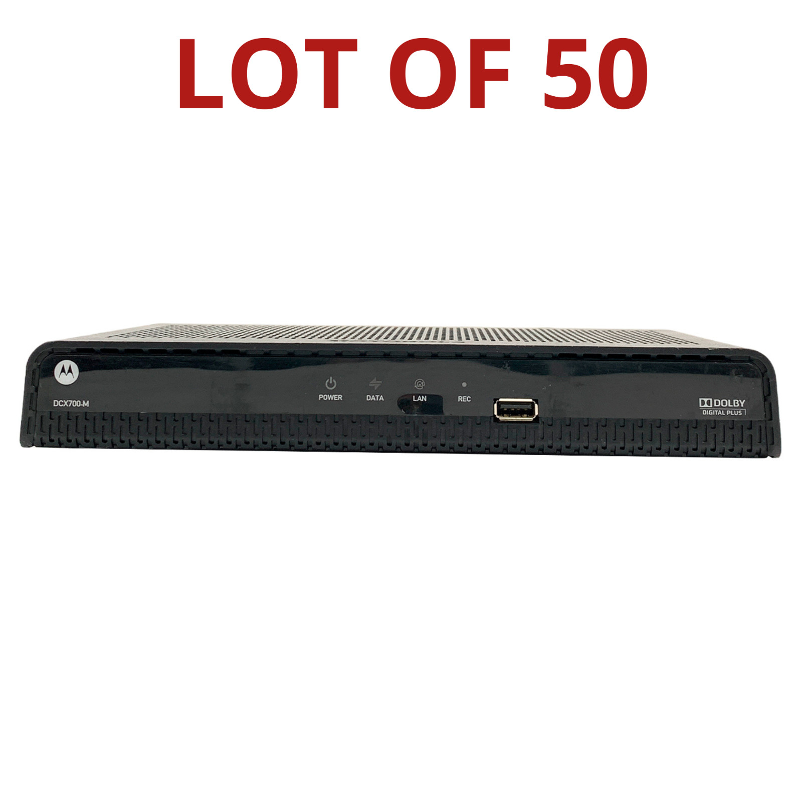 LOT OF 50 Motorola DCX700-M High Definition Receiver Wall-Mountable Set-Top Box