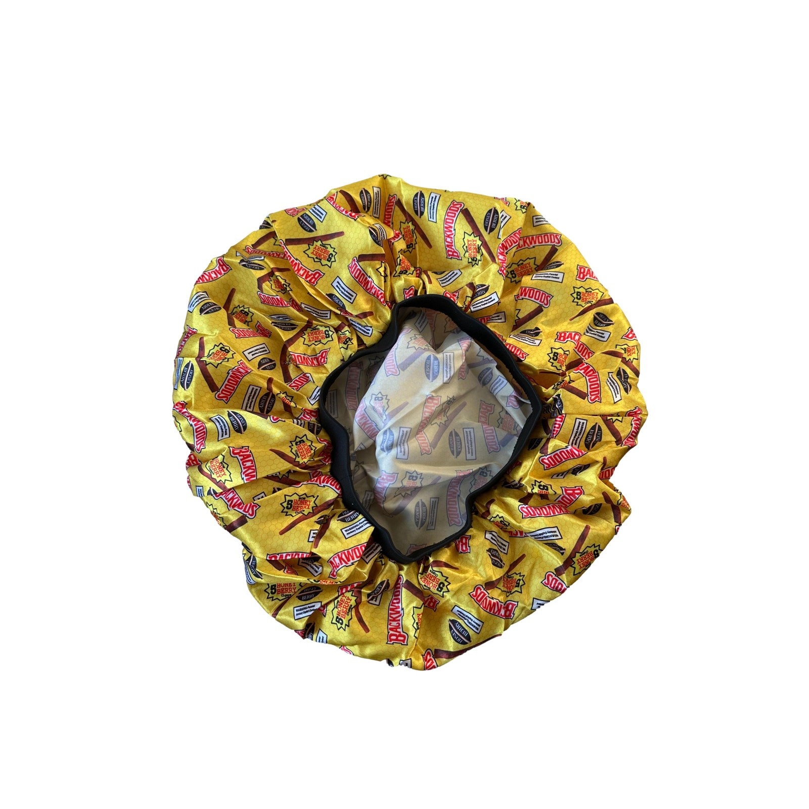 Yellow Backwoods Bonnet Hair Care Bonnet