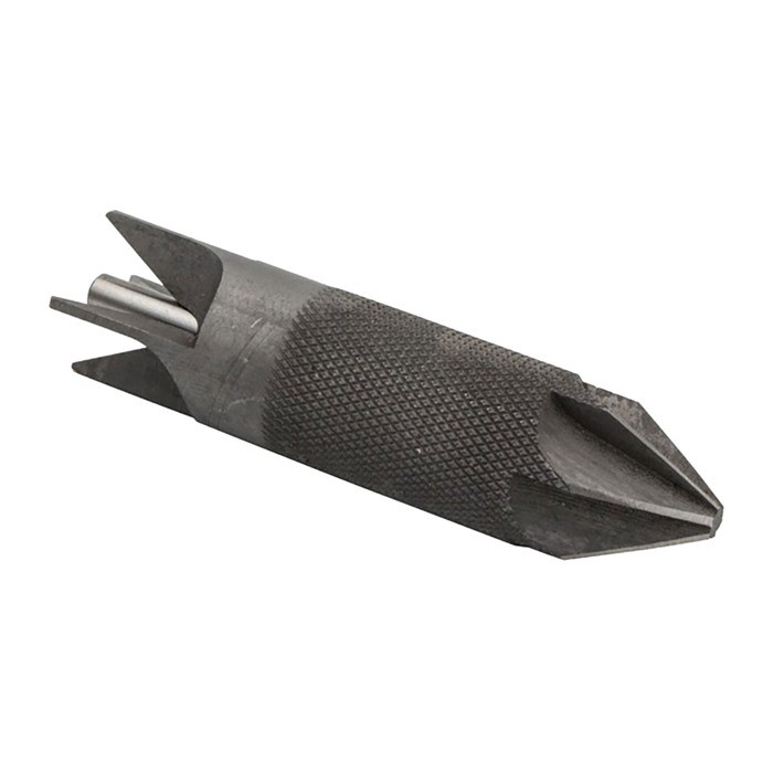 Hornady 050117 Lock-N-Load Deluxe 4-Blade Chamfer/Deburring Tool Silver Steel