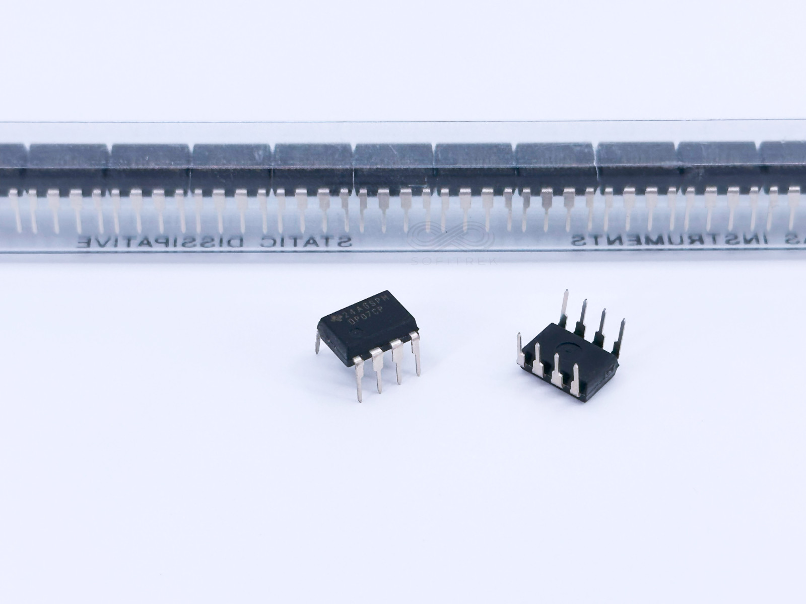 5X OP07CP OP07C Texas Instruments Precision Operational Amplifier IC OpAmp DIP-8